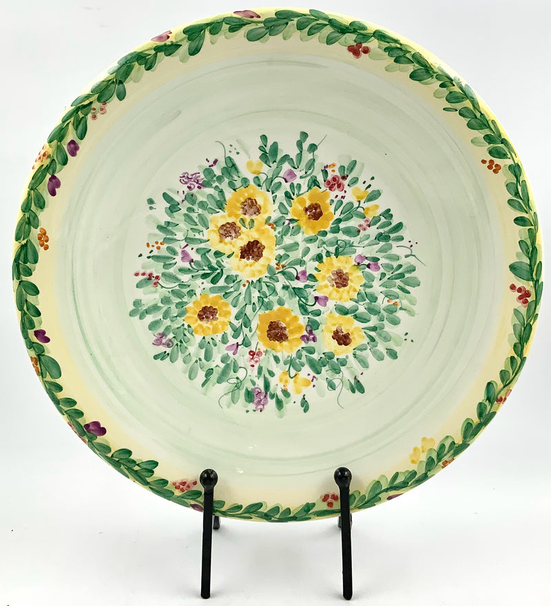 Round Florentine Handpainted Platter
