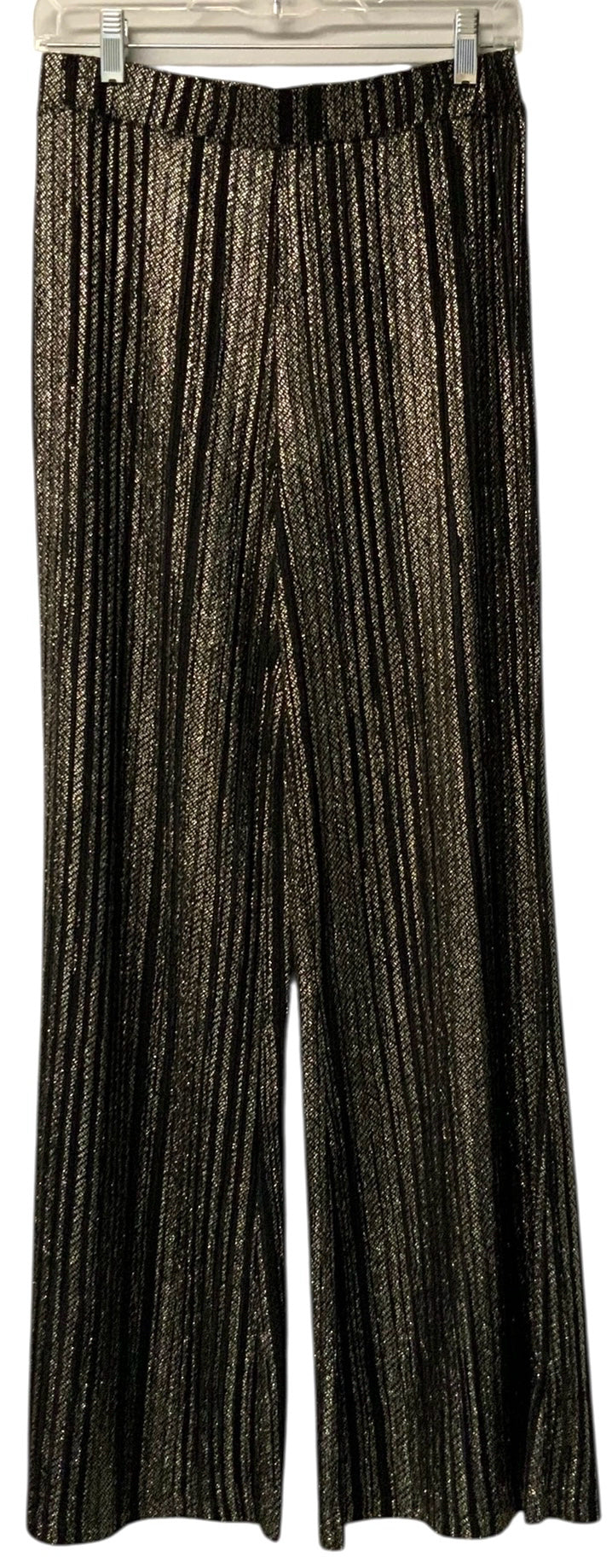 JADE Johnny Was Black/Gold Metallic "Jenna" Pants