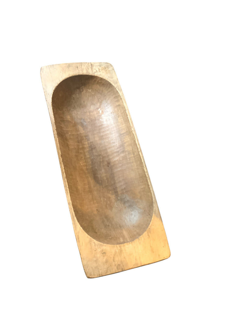 Large Rustic Dough Bowl