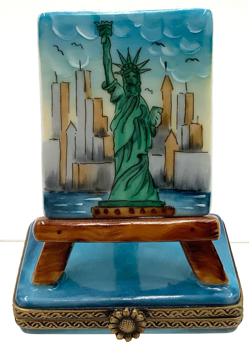 Limoges Handpainted Porcelain Trinket Box