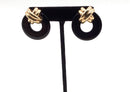 14kt Gold & Onyx Earrings