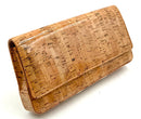 MANOLO BLAHNIK Coated Cork Flap Clutch