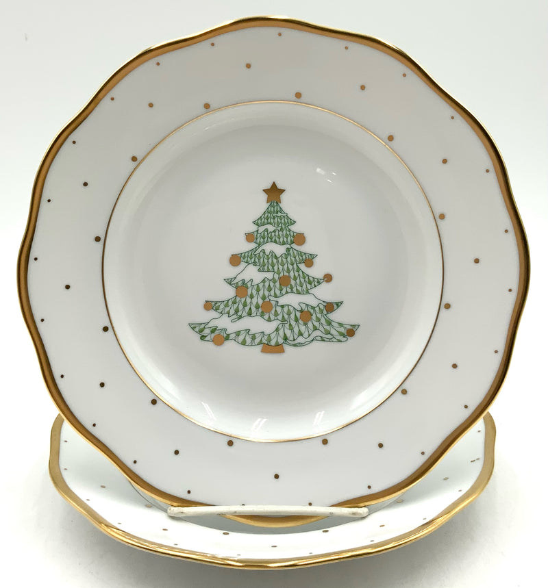 Herend Fishnet Tree Dessert Plate