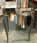 French Style Mirrored Occasional Table