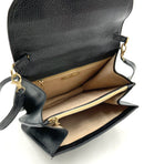 MARK CROSS Vintage Pebbled Leather Top Handle Classic Crossbody Satchel