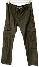 NSF Green Studded Cargo Pants