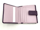 RADLEY Purple Lea w/Scottie in Pocket Accent Wallet