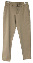 LULULEMON Khaki Textured Straight Pants 30 x30