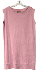 LILLA P Pink Cap Sleeve Knit Dress