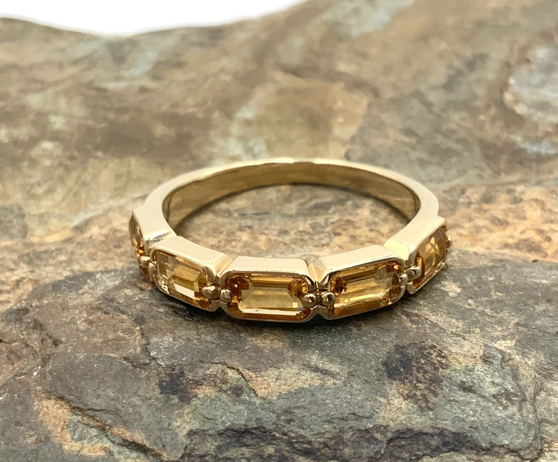 14kt Gold & Citrine Ring