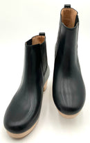 MADEWELL Black Leather Chelsea Clog Boots 6.5