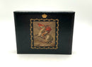 Tooled Leather Jewel Box With Napoleon Scene