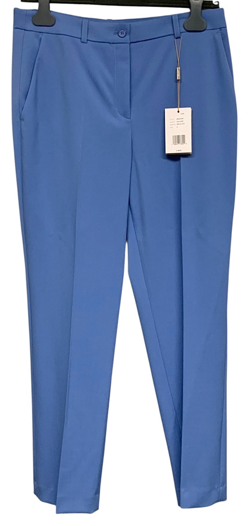 MICHAEL KORS Cadet Blue Virgin Wool Straight Pants