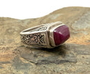 FUSION Sterling & Ruby Ring