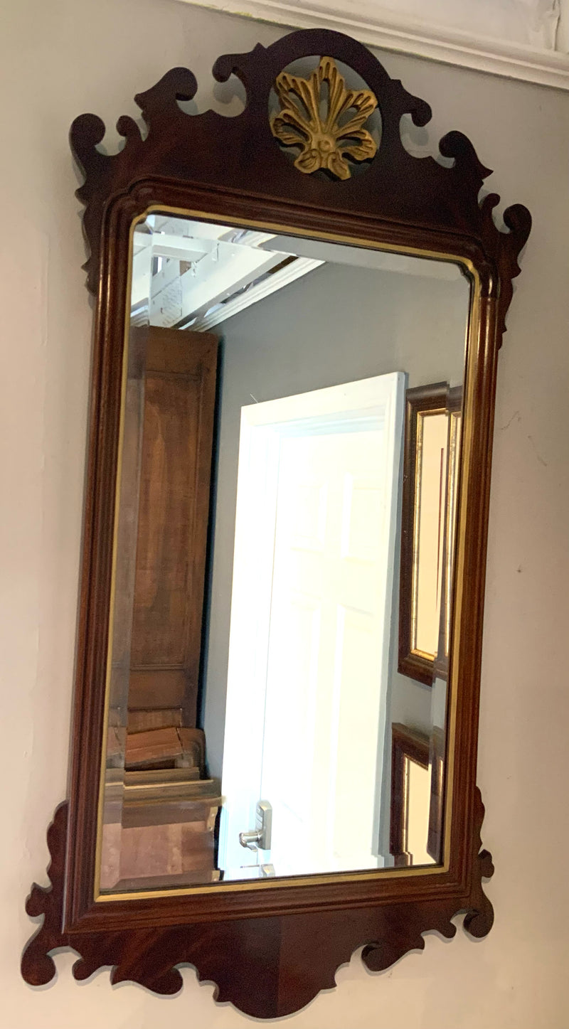 Henkel Harris Chippendale Mahogany Mirror