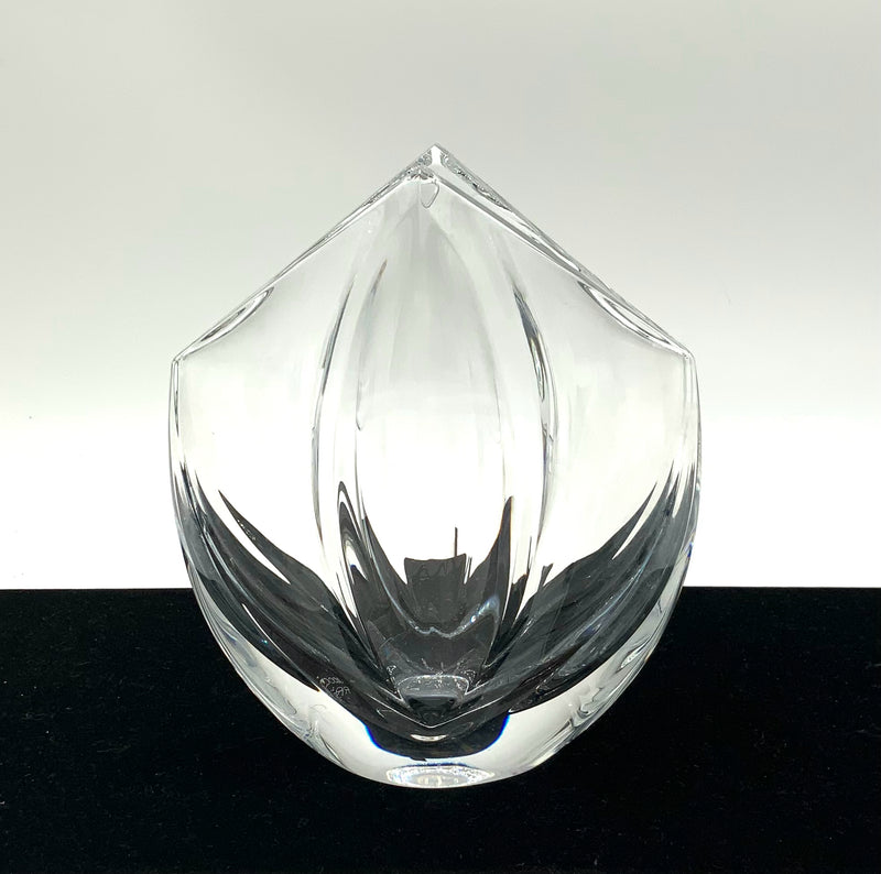 Baccarat Crystal Rigot Vase
