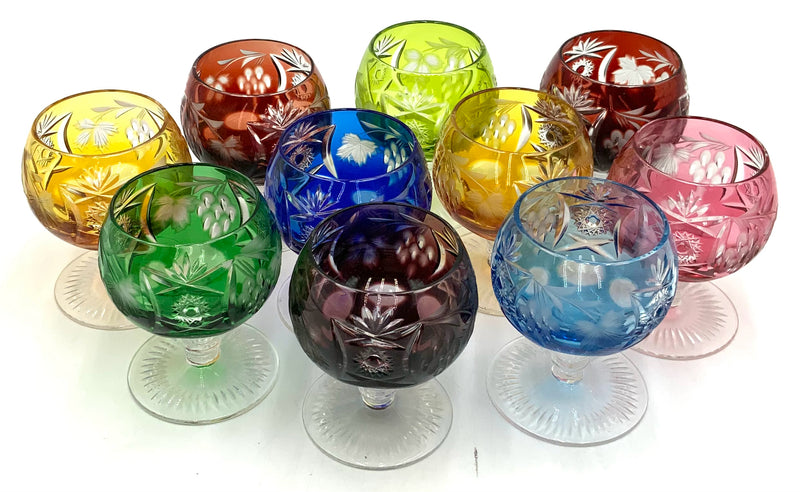 Set/10 Nachtmann Traube Brandy Snifters