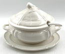 Vintage Whittier Pottery White Tureen