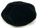 SAINT LAURENT Black Velvet Beret