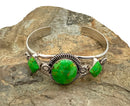 RUNNING BEAR TRADING CO. Sterling & Gaspeite Cuff
