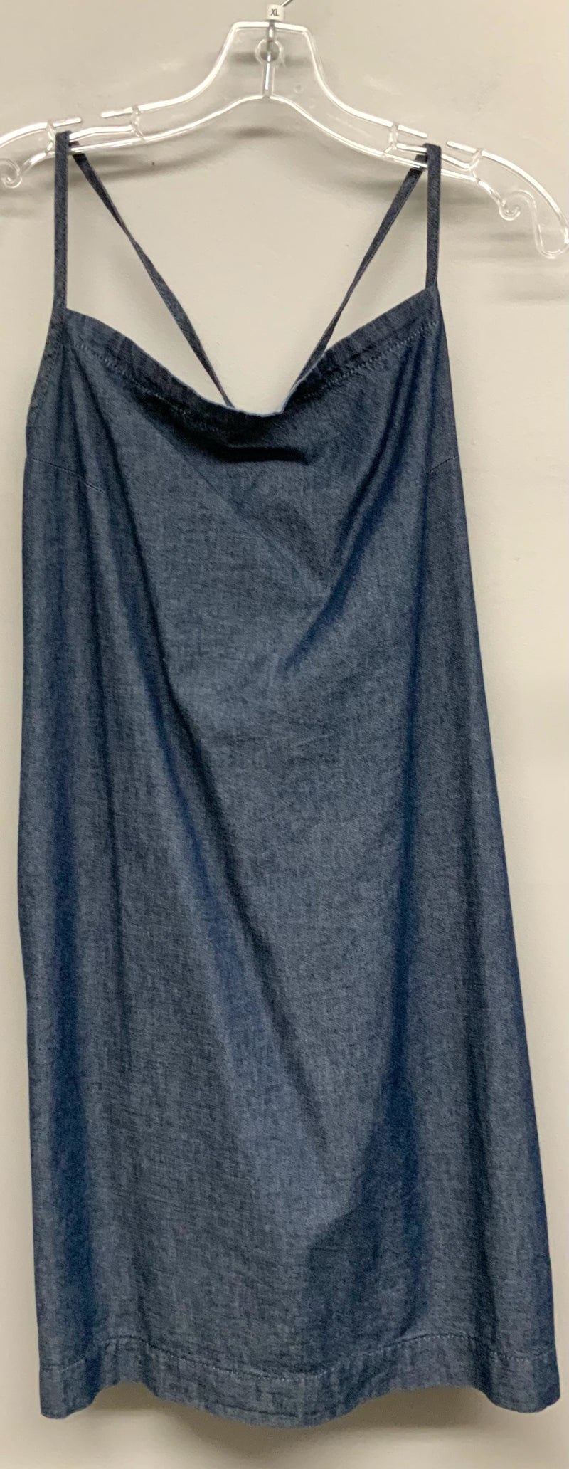 RAG & BONE Dark Wash Denim Tie Back Dress