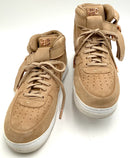 NIKE Tan Lea Victor Cruz x Air Force 1 High Top Sneakers 11.5