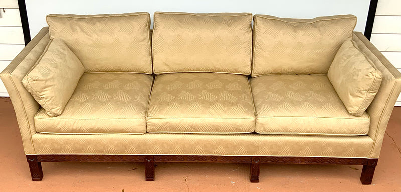 Vintage Kindel Sofa with Chinoiserie Frame