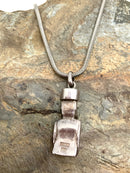 Sterling Necklace w/950 Silver Rapa Nui/Easter Island Moai Pendant