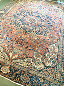 Vintage Handmade Persian Heriz Area Rug 10x13