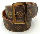 LOUIS VUITTON The French Co. Vintage Monogram Belt XXS