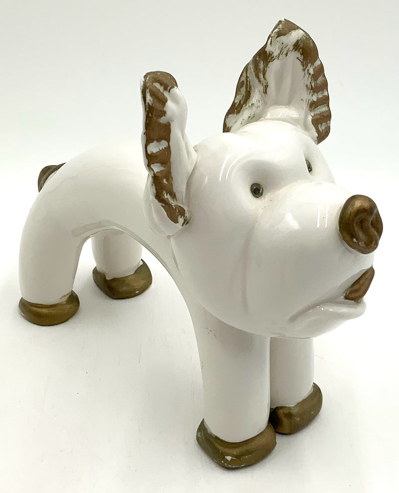 Vintage Kent Art Ware Ceramic Dog