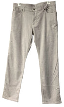 DUNMORE Grey Textured Cotton 5 Pocket Pants 36 x 30