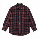 PENDLETON Red/Green/Navy Plaid L/S B/D Wool Shirt