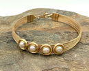14kt Gold & Pearl Bracelet