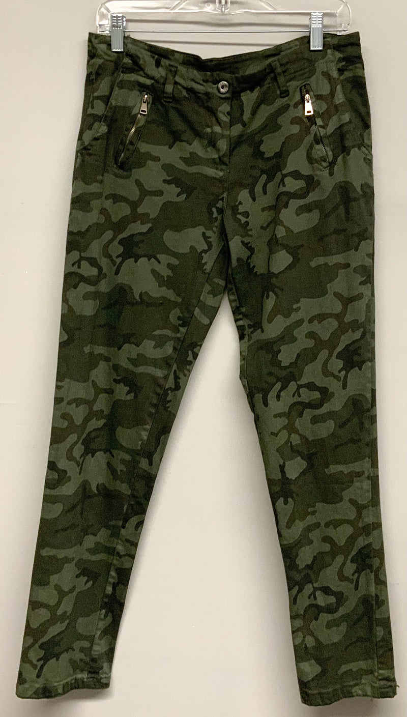 SUZY D Olive/Army Green Camo Pants