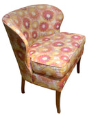 Contemporary Floral Chair