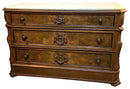Antique Victorian Walnut Chest with Marble Top
