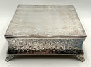 Square Silverplate Cake Stand