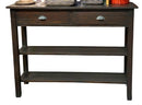 Nadeau Distressed Black Console