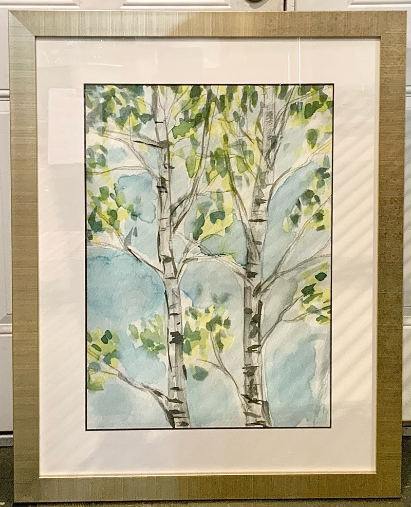 Pair of Paragon Birch Tree Prints