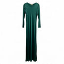 STARK Emerald Green Satin L/S Maxi Dress