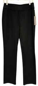 SOFT SURR. Black Ponte Knit Straight Leg Pants