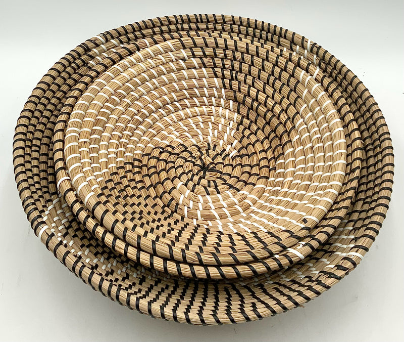 Set/3 Nesting Seagrass Baskets