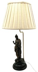 Pair of Bronze Figural Lamps