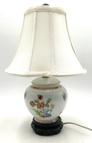 Small Porcelain Ginger Jar Lamp
