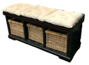 Mud Room Bench With Storage Baskets