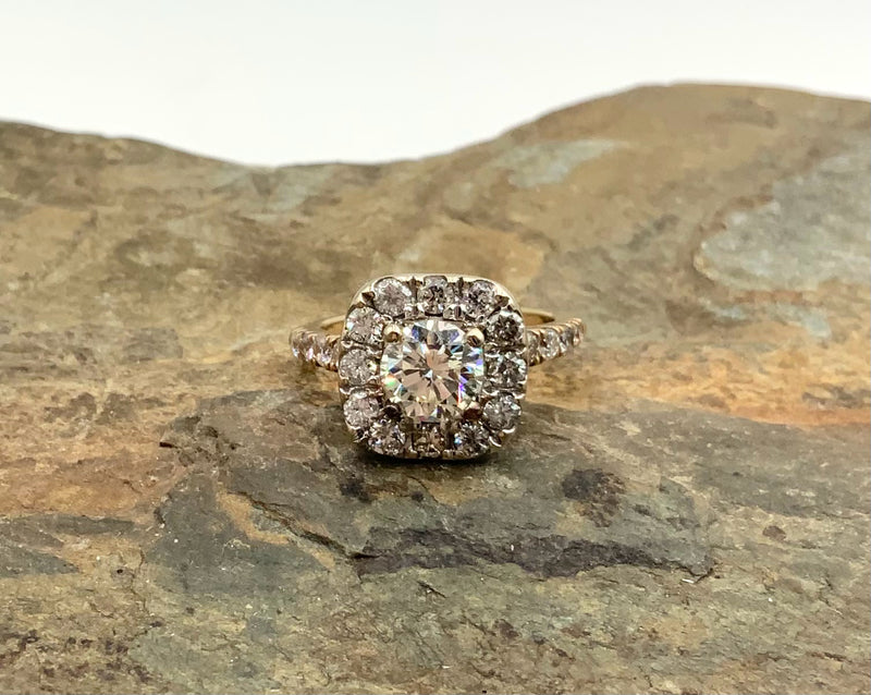 14kt Gold & Diamond Ring