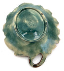 Etruscan Majolica Begonia Leaf Dish