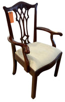 Set/4 Maitland Smith Chippendale Dining Chairs