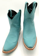 Lane Turq Emma Jane Snip Toe Western Booties 10